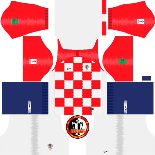 Kit Croatia Dream League Soccer 2024 Game dls logo